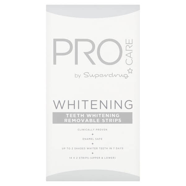 Superdrug ProCare Teeth Whitening Strips GOODS Superdrug   