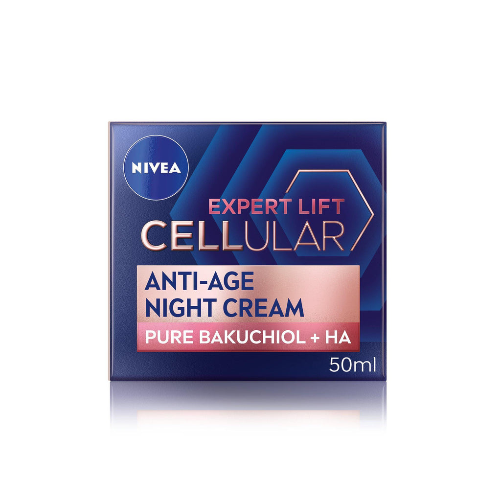 Nivea Cellular Expert Lift Bakuchiol Anti Age Night Cream Moisturiser 50ml