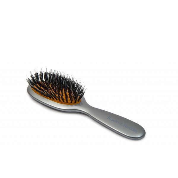 Rock & Ruddle Silver Small Pure Bristle Hairbrush GOODS Superdrug   