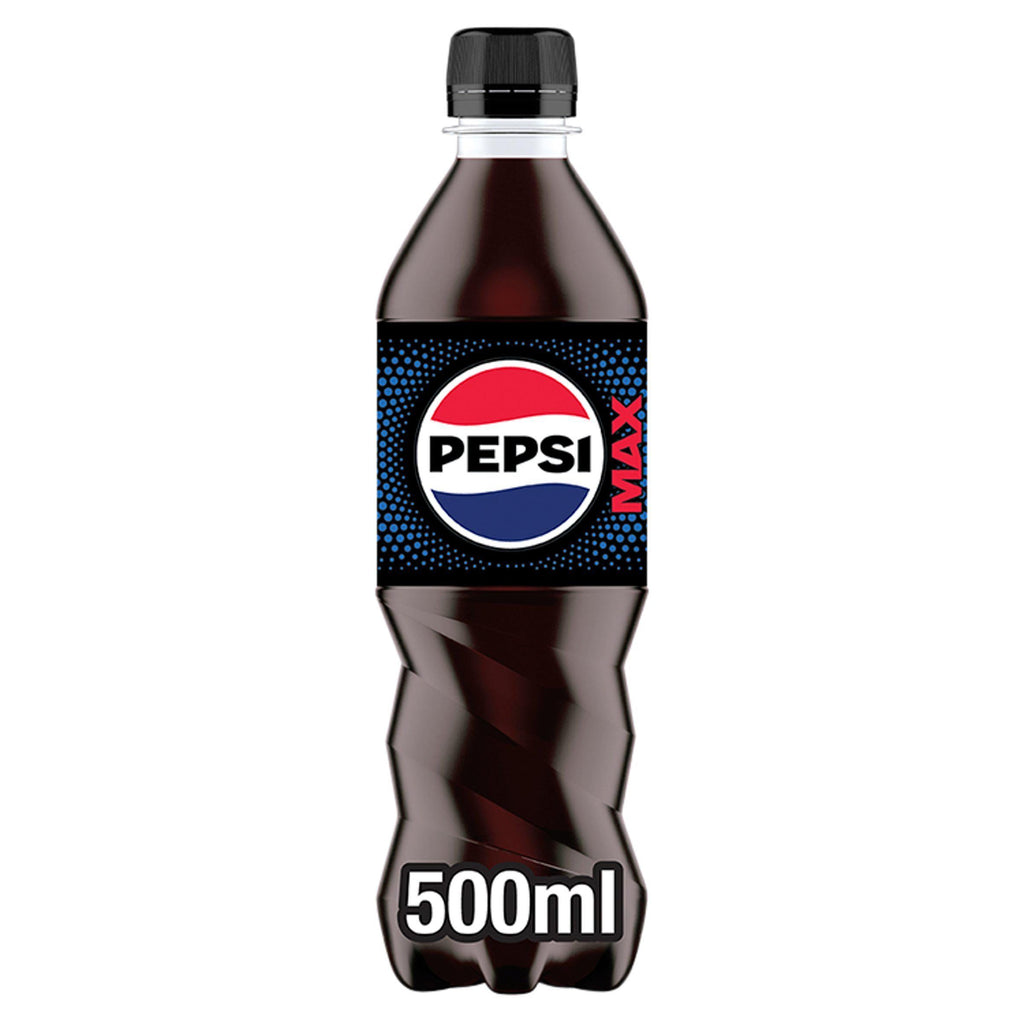 Pepsi Max No Sugar Cola Bottle 500ml