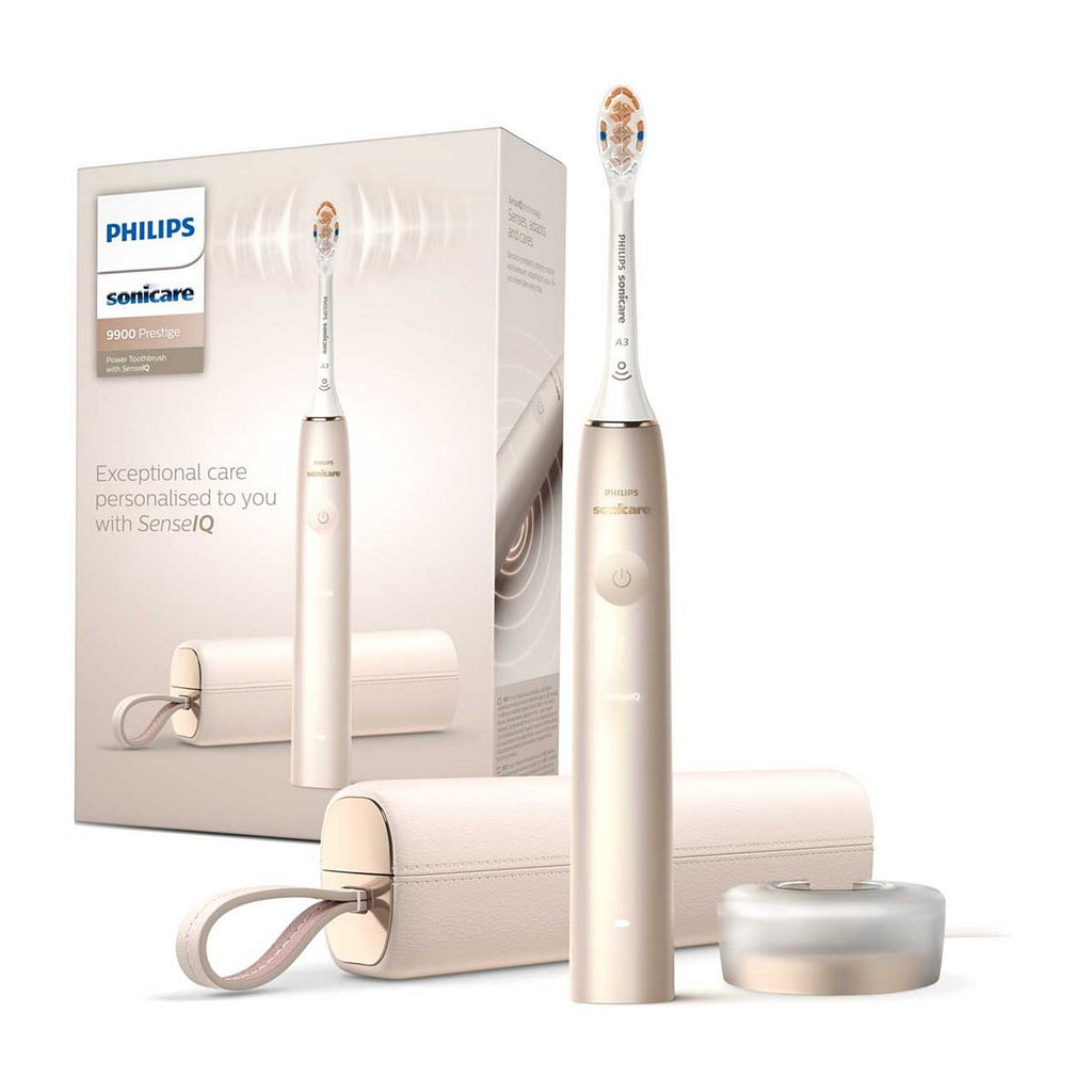 Philips Sonicare Philips Sonicare 9900 Prestige Power Toothbrush with SenseIQ - Champagne HX9992/11