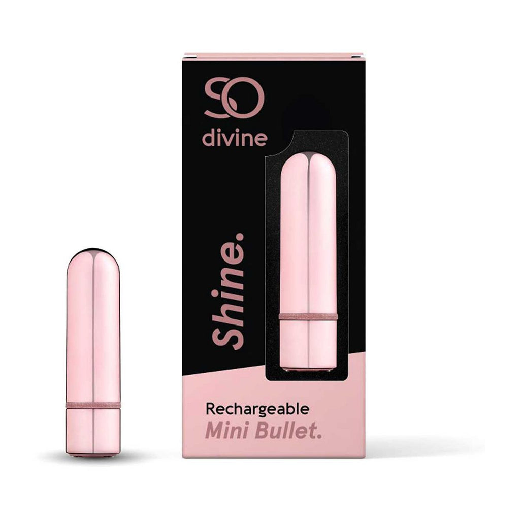 So Divine 10 Function Powerful Rechargeable Mini Bullet - Shine