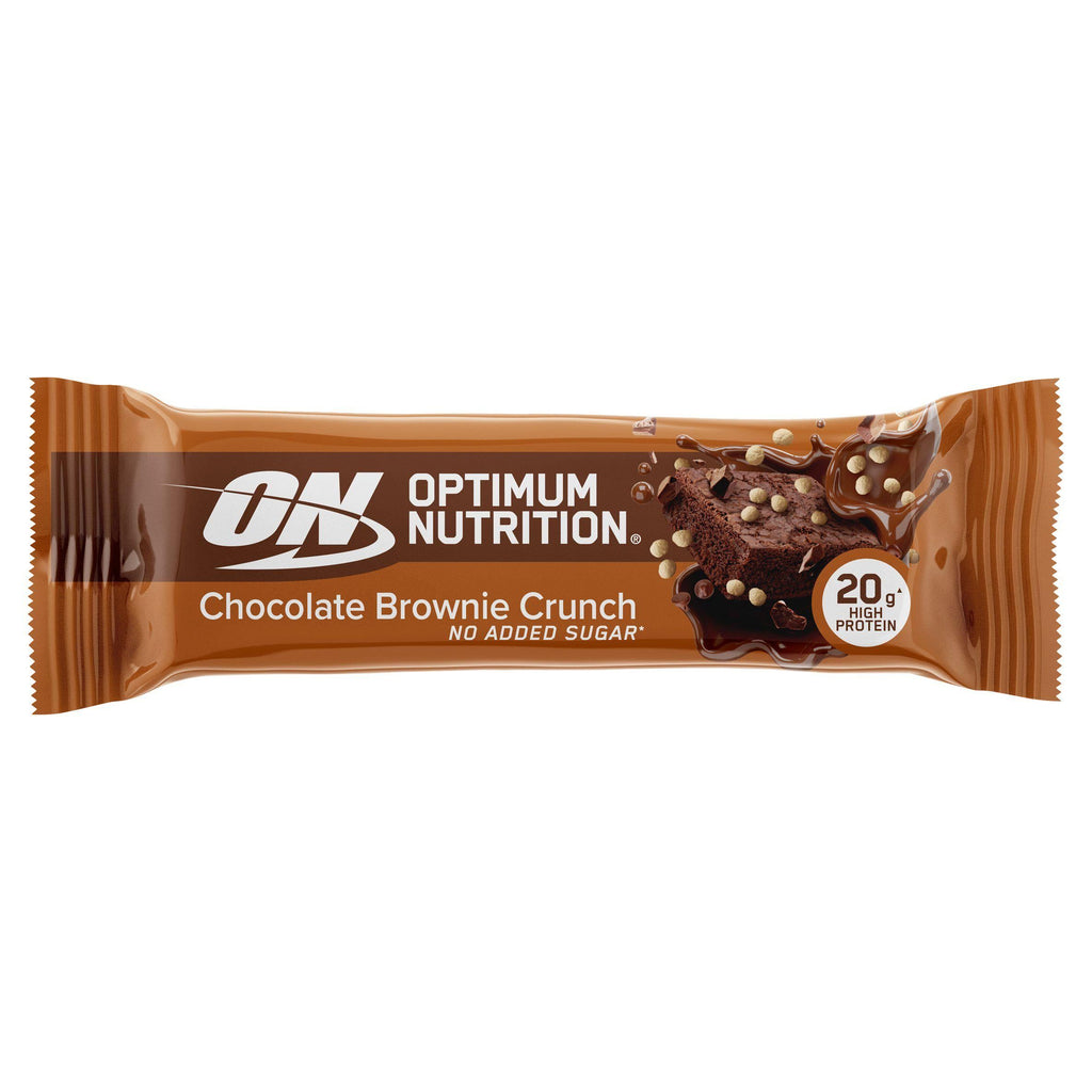 Optimum Nutrition Protein Bar Chocolate Brownie Crunch Flavour single serve 65g