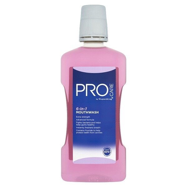 Superdrug Procare 6-in-1 Mouthwash 500ml