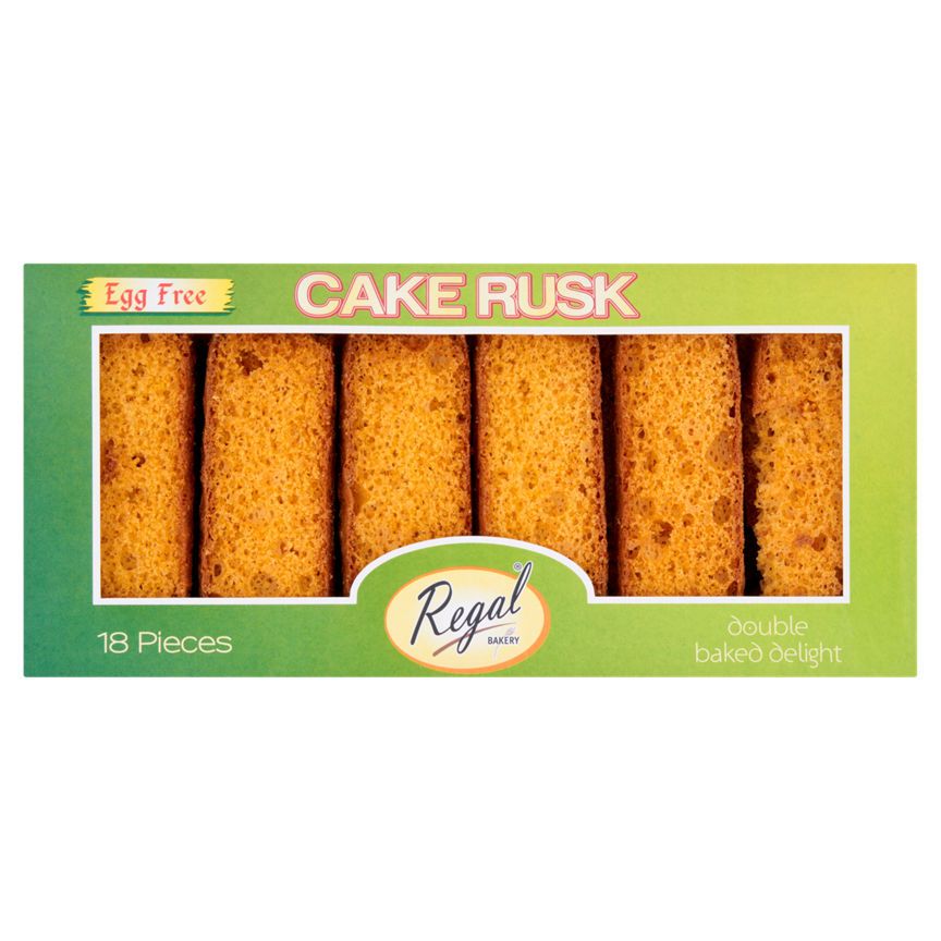 Regal Egg Free Cake Rusks GOODS ASDA   