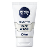 Nivea Men Sensitive Face Wash with 0% Alcohol 100ml GOODS Sainsburys   