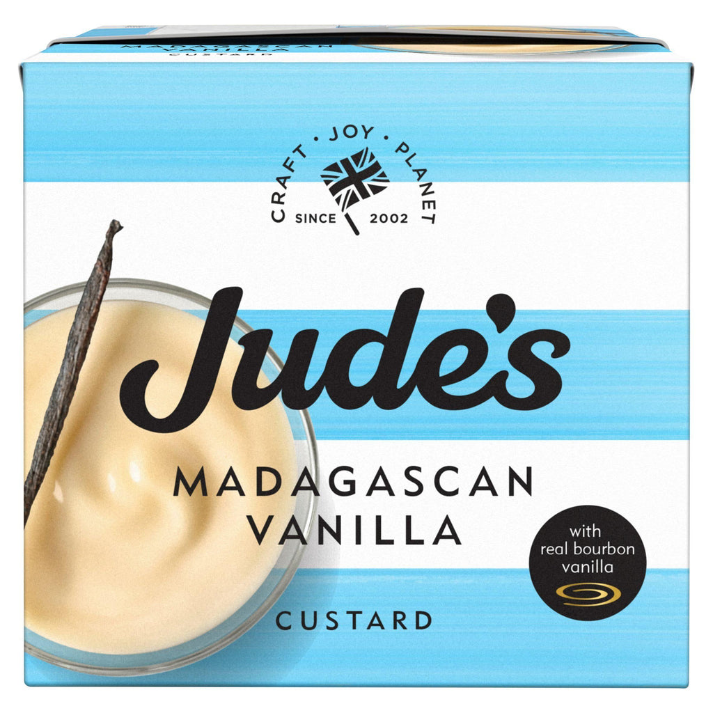 Judes Madagascan Vanilla Custard 500g