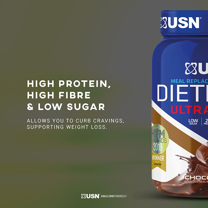 USN Diet Fuel Meal Replacement Shake Chocolate 1kg Diet Protein Powders Holland&Barrett   