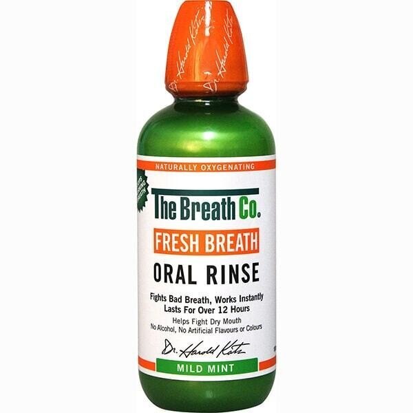 The Breath Co Fresh Breath Oral Rinse Mild Mint 500ml GOODS Superdrug   