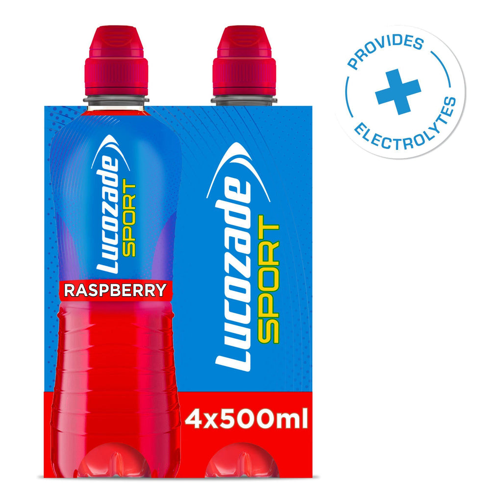 Lucozade Sport Drink Raspberry 4x500ml