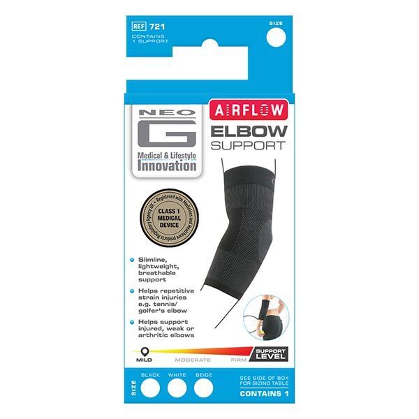 Neo G Airflow Elbow Support - Medium GOODS Superdrug   