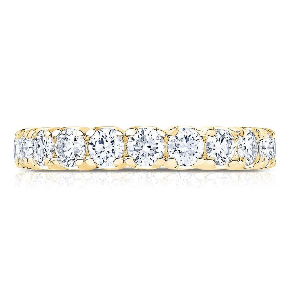 2.00ctw Round Brilliant Cut Diamond Eternity Ring, 18ct Yellow Gold in 6 Sizes