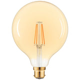 Sainsbury's Home Filament G125 Globe 3.6W BC Light Bulb GOODS Sainsburys   