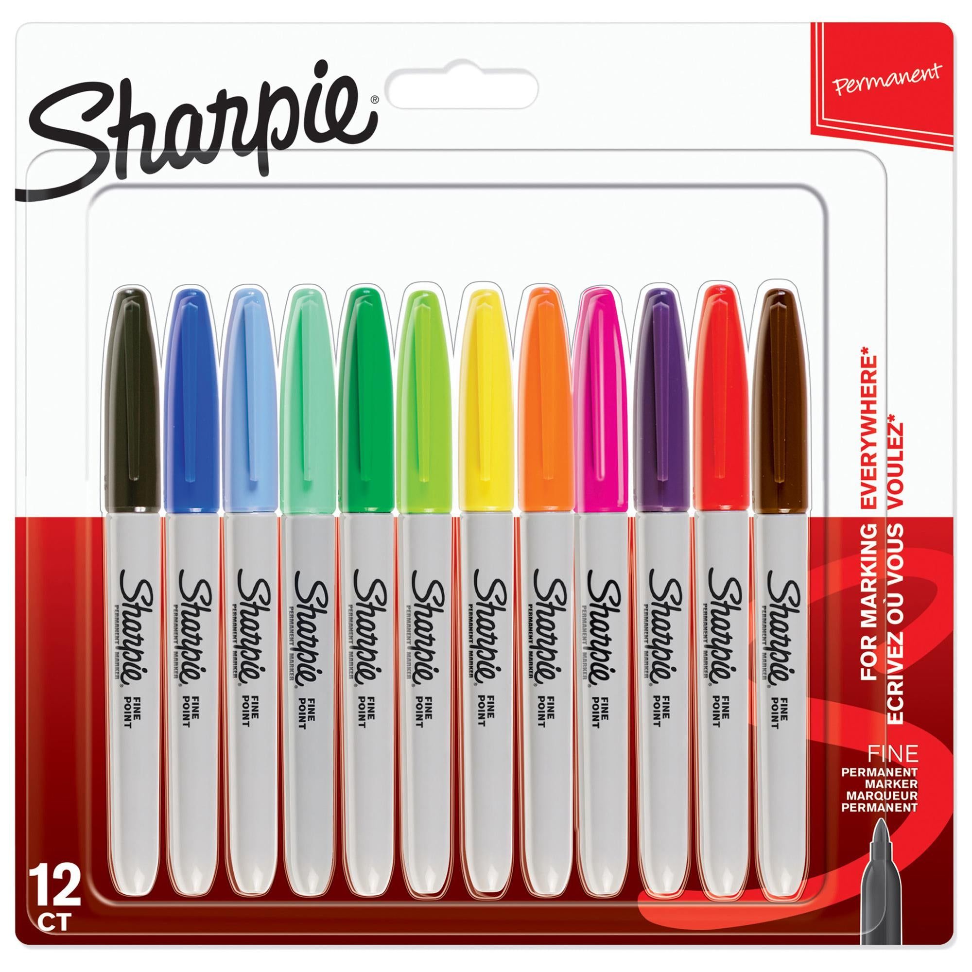 Sharpie Assorted Markers 12pk GOODS Sainsburys   