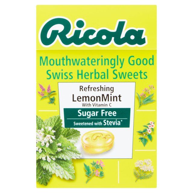 Ricola Lemon-Mint Sugar Free   45g