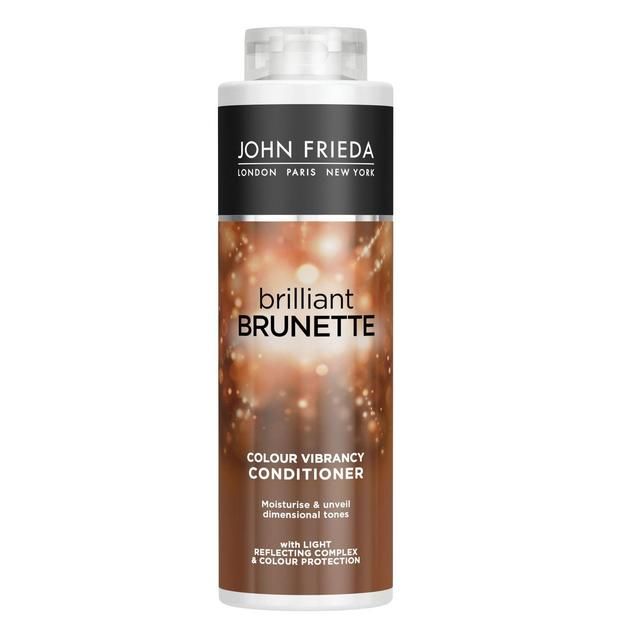 John Frieda Colour Protecting Moisturising Conditioner Brilliant Brunette   500ml