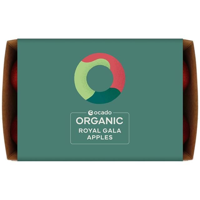 Ocado Organic Royal Gala Apples    6 per pack