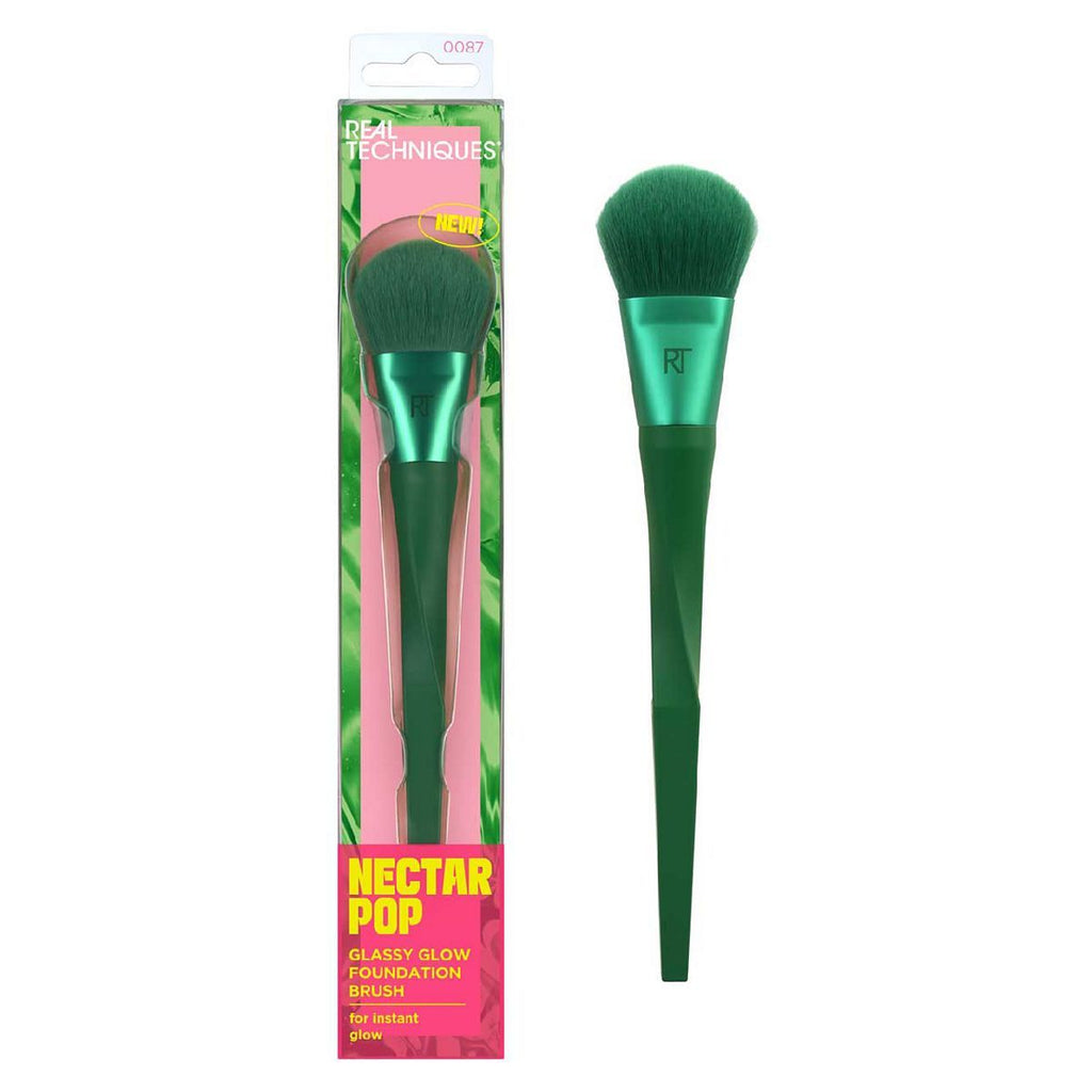 Real Techniques Nectar Pop Glassy Glow Foundation Makeup Brush