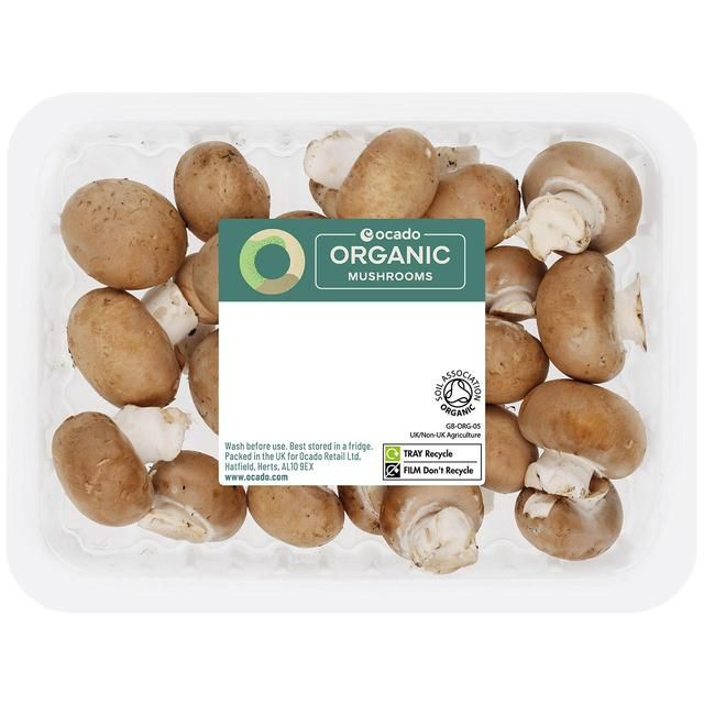 Ocado Organic Button Mushrooms   150g GOODS M&S   