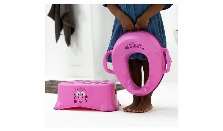 My Carry Potty Little Step Stool - Pink Dragon GOODS Argos