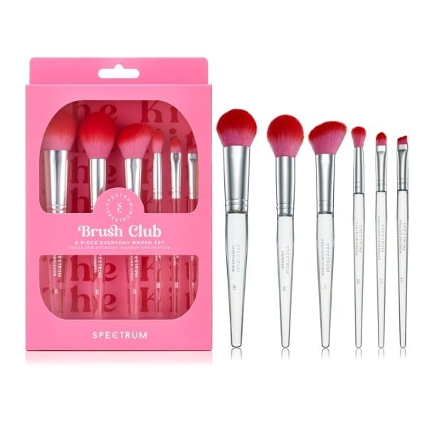 Spectrum Brush Club The Kit 6 Pc Brush Set