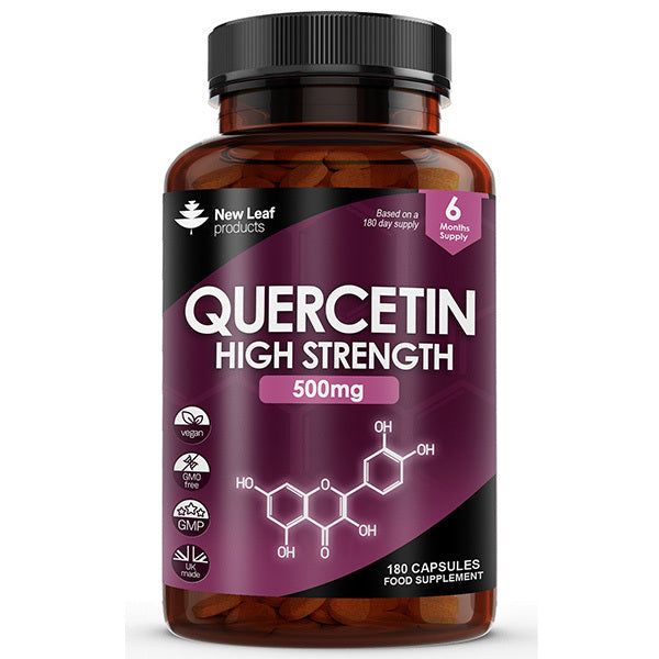 Quercetin Supplement 500mg High Strength Antioxidant Capsule