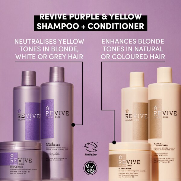 Superdrug Revive Purple Conditioner 400ml