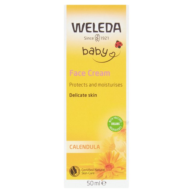 Weleda Baby Natural Calendula Face Cream   50ml GOODS M&S   