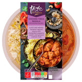 Sainsbury's Chicken Tikka Masala with Pilau Rice, Taste the Difference Ready Meal for 1 400g GOODS Sainsburys   