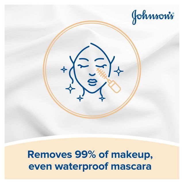 Johnson's Make Up Be Gone Extra-Sensitive Wipes   25 per pack