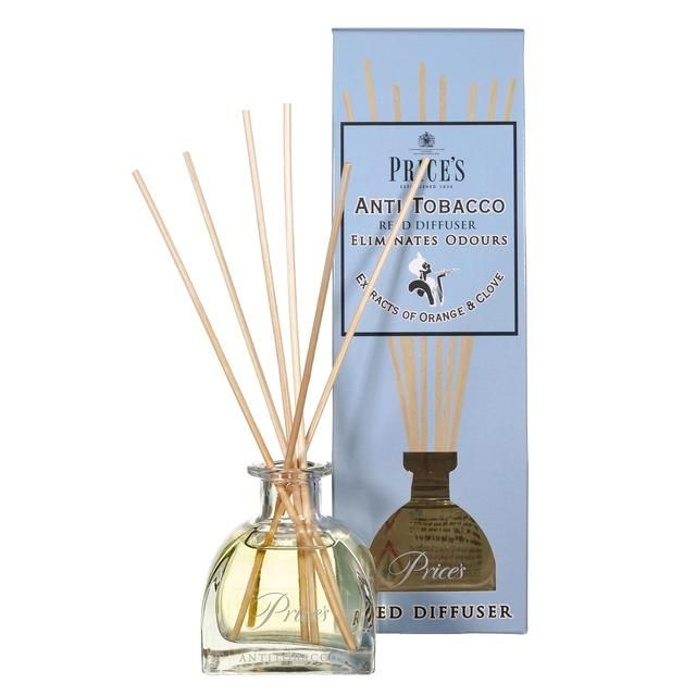 Price's Anti Tobacco Odour Eliminating Reed Diffuser    100ml GOODS M&S   