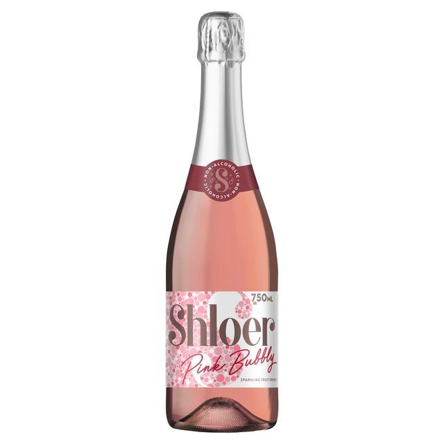 Shloer Pink Non Alcoholic Bubbly Sparkling Juice   750ml