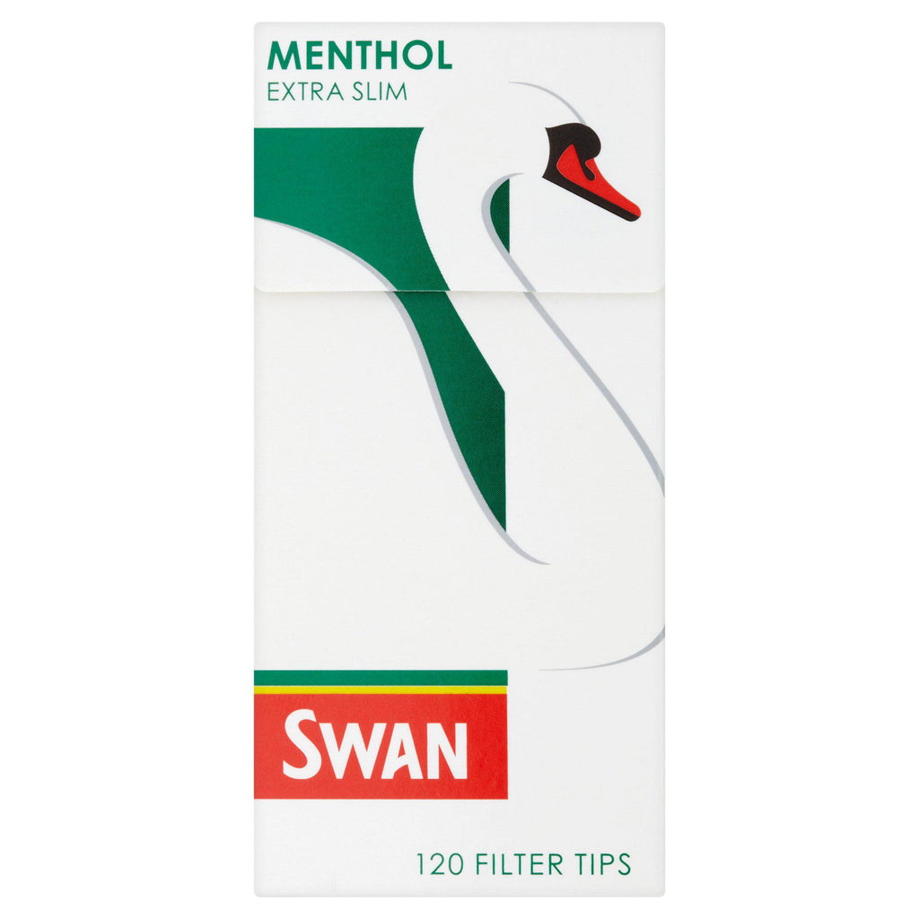 Swan Menthol Extra Slim Pre Cut Filter Tips x120