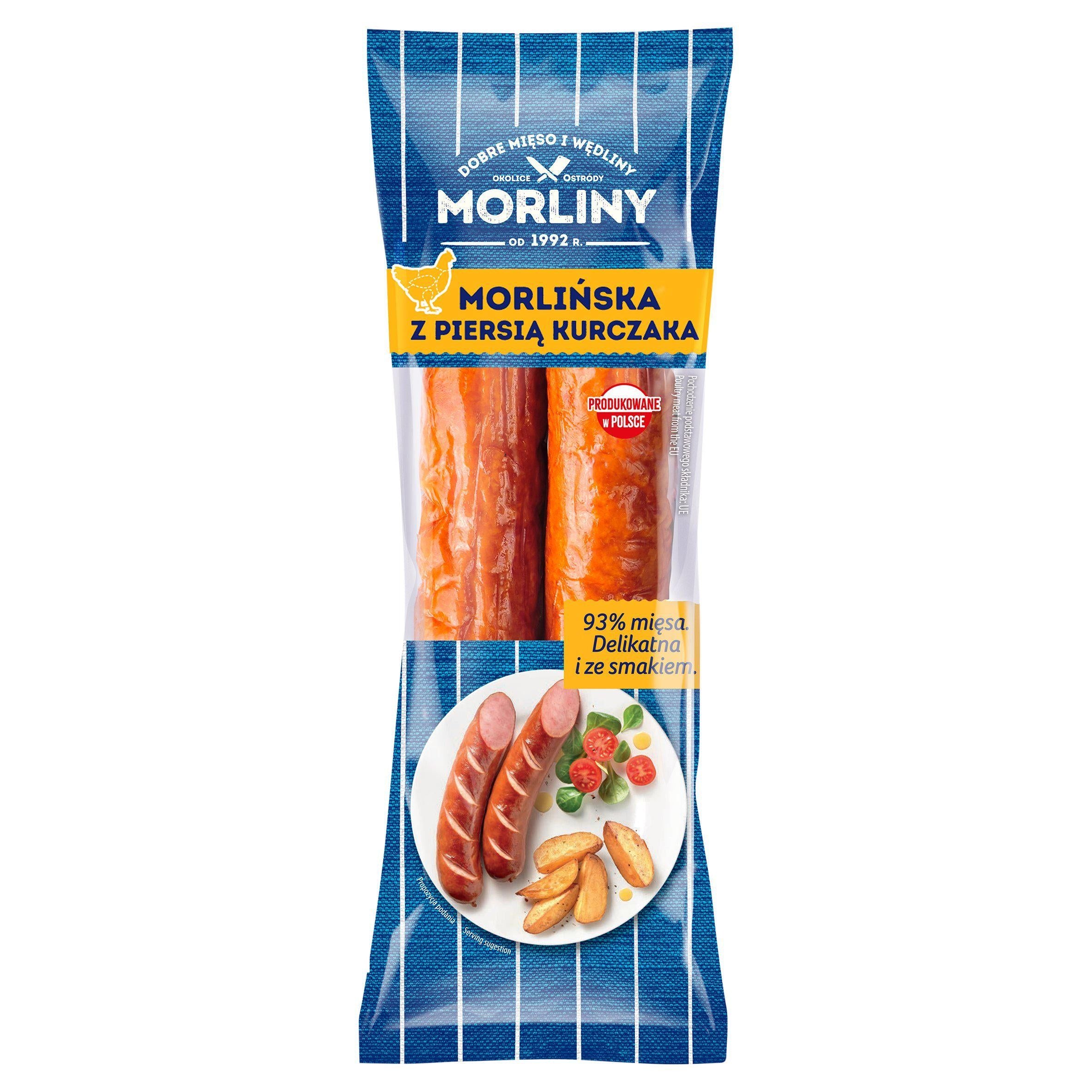 Morliny Chicken Sausage 400g Eastern European Sainsburys   