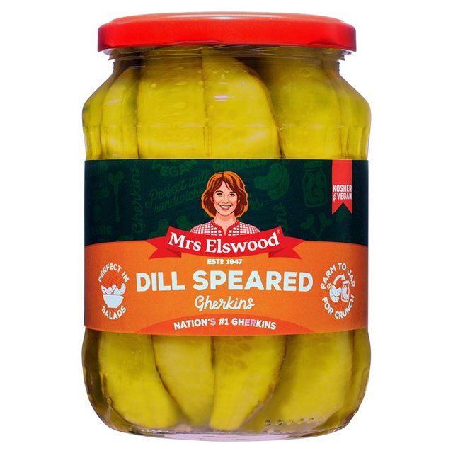 Mrs Elswood Cucumber Spears with Dill   670g