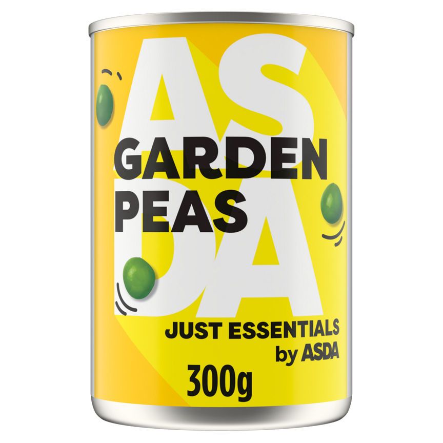 JUST ESSENTIALS by ASDA Garden Peas in Water