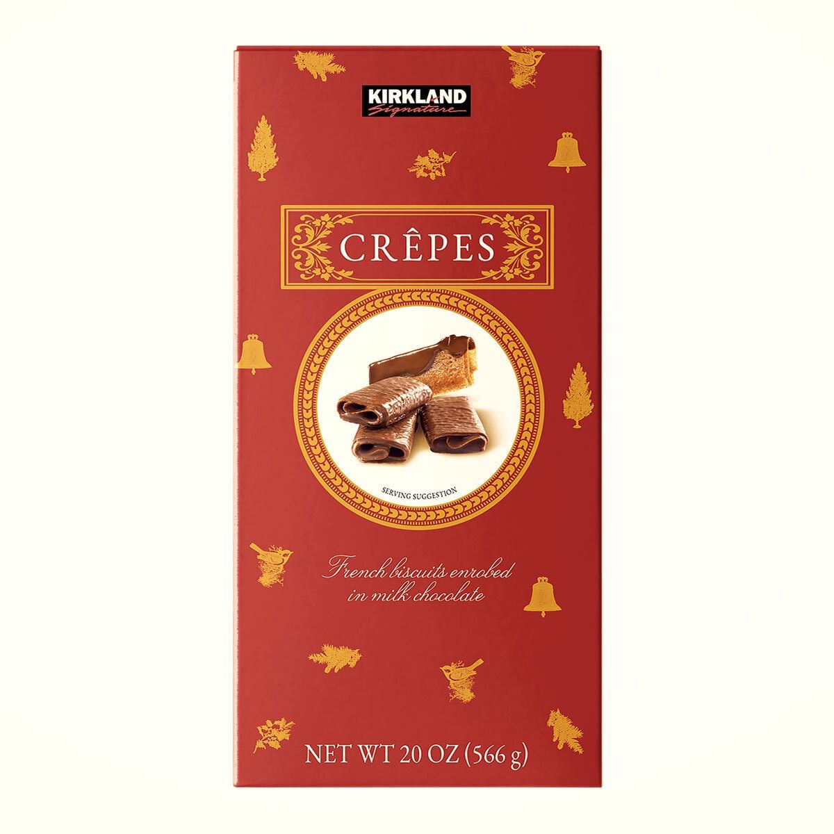 Kirkland Signature Milk Chocolate Cr&ecirc;pes, 566g