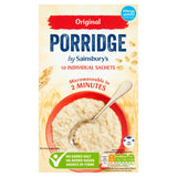 Sainsbury's Porridge Original 10x27g Porridge & oats Sainsburys   