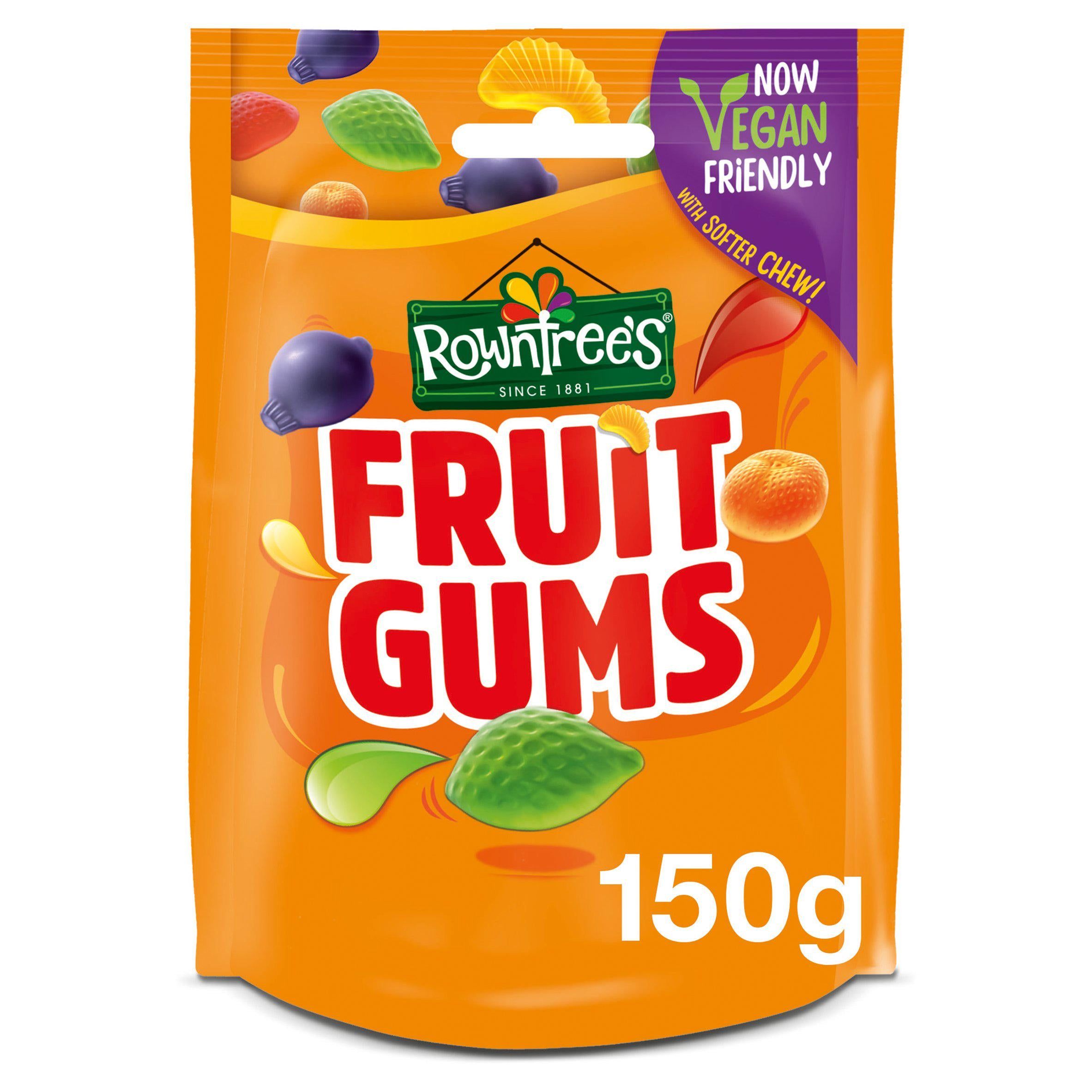 Rowntree's Fruit Gums Sweets Sharing Pouches 150g sweets Sainsburys   