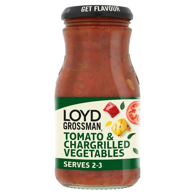 Loyd Grossman Tomato & Chargrilled Vegetable Sauce   350g