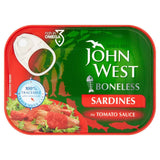 John West Boneless Sardines in Tomato Sauce, 12 x 95g