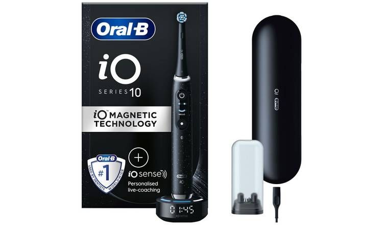 Oral-B iO Series 10 Electric Toothbrush - Black GOODS Argos