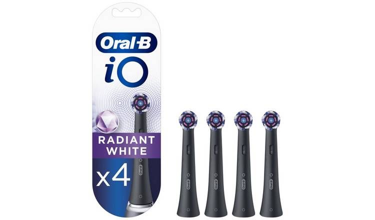 Oral-B iO Radiant White Electric Toothbrush Heads - 4 Pack GOODS Argos