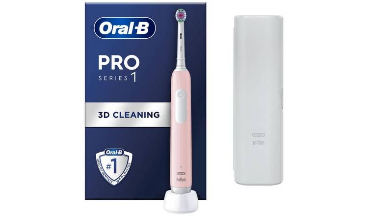 Oral-B Pro Series 1 Electric Toothbrush - Pink GOODS Argos