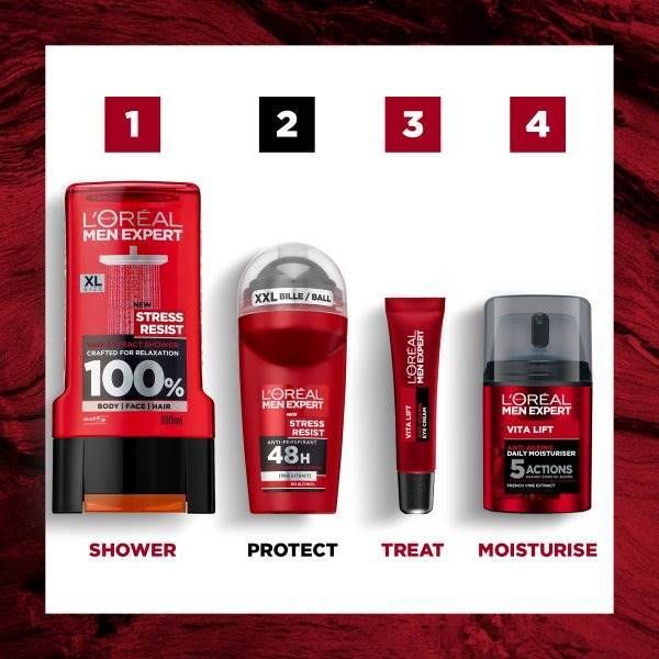 Men Expert Stress Resist Antiperspirant Deodorant 50ml