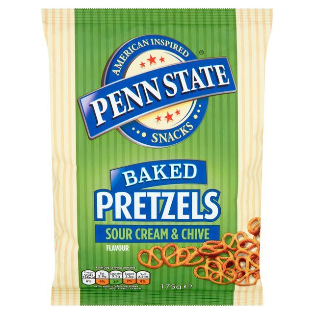 Penn State Sour Cream & Chive Sharing Pretzels   175g GOODS M&S   