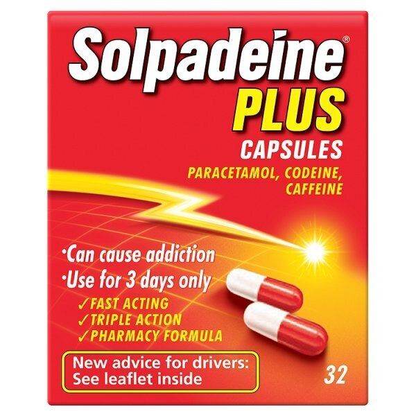 Solpadeine Plus Capsules - 32 Capsules