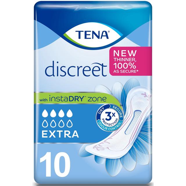 TENA Lady Discreet Extra Incontinence Pads   10 per pack GOODS M&S   