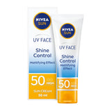 Nivea Sun UV Face Shine Control Sun Cream SPF50 50ml GOODS Sainsburys   