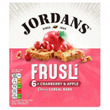 Jordans Cranberry &amp; Apple Frusli Cereal Bars   6 x 30g